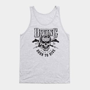 under water diving Tank Top